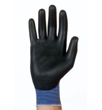 Contour Air Blue, Light/Medium Tactile Workshop Glove - Large